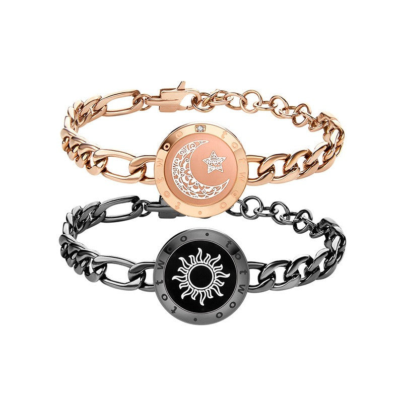 Exclusive Sun-Moon Smart Sensing Couple Bracelets