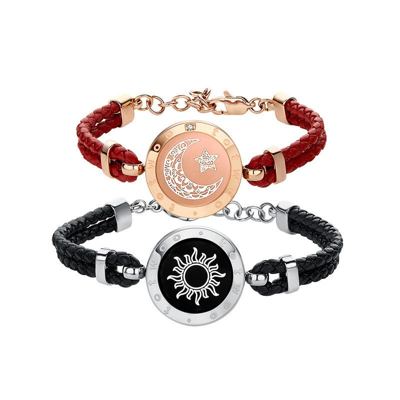 Exclusive Sun-Moon Smart Sensing Couple Bracelets