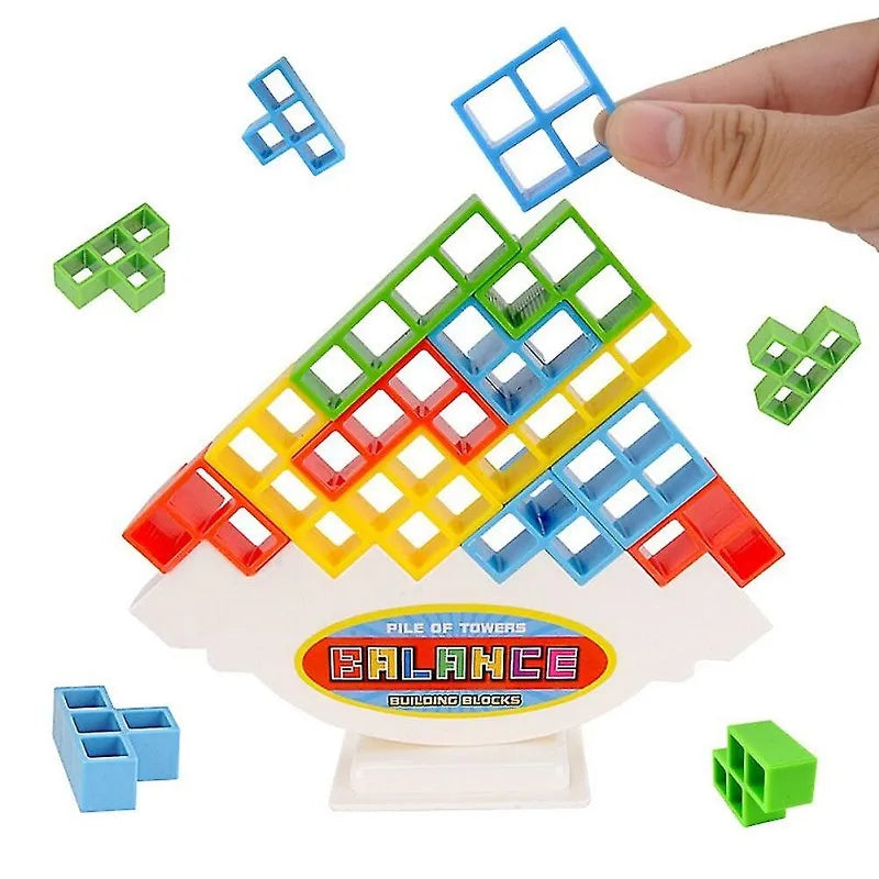 Tetra Tower Game Stacking Blocks - Innovative Interventions