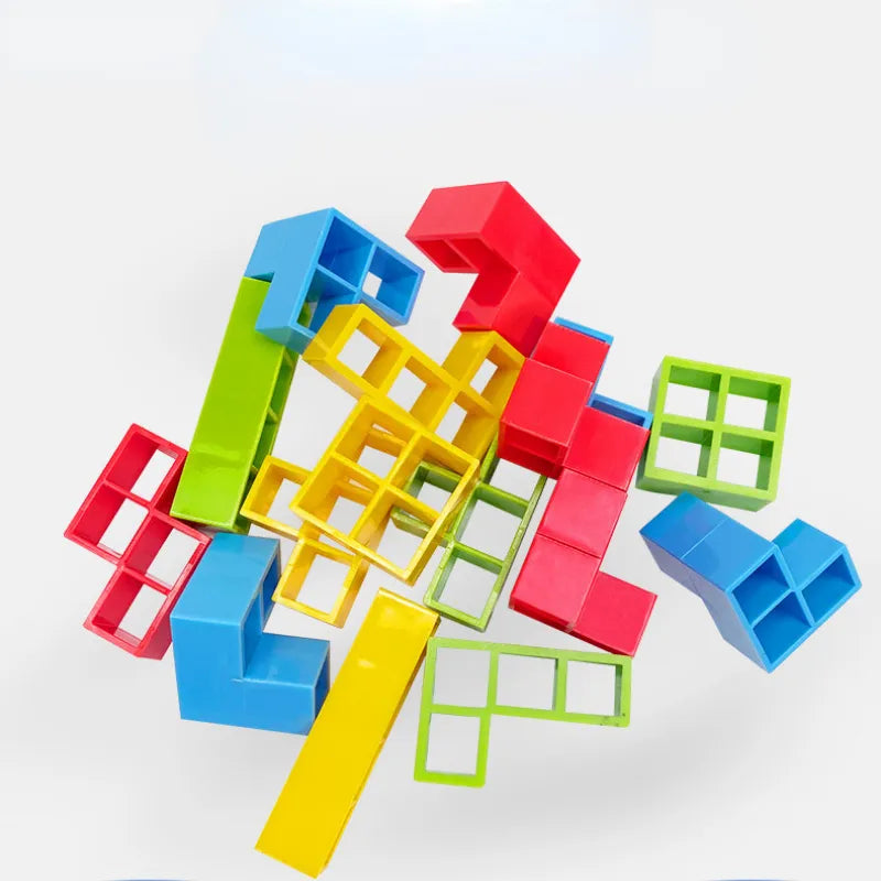 Tetra Tower Game Balance - Puzzle Board Game