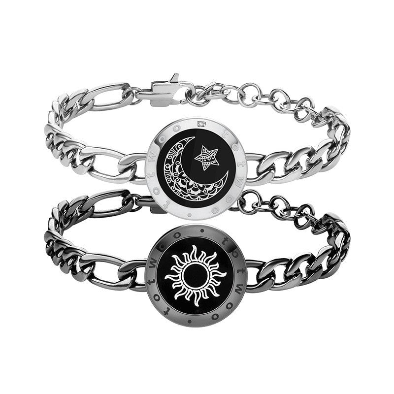 Exclusive Sun-Moon Smart Sensing Couple Bracelets