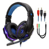 High-Quality Wired Gamer Headset with LED Lights