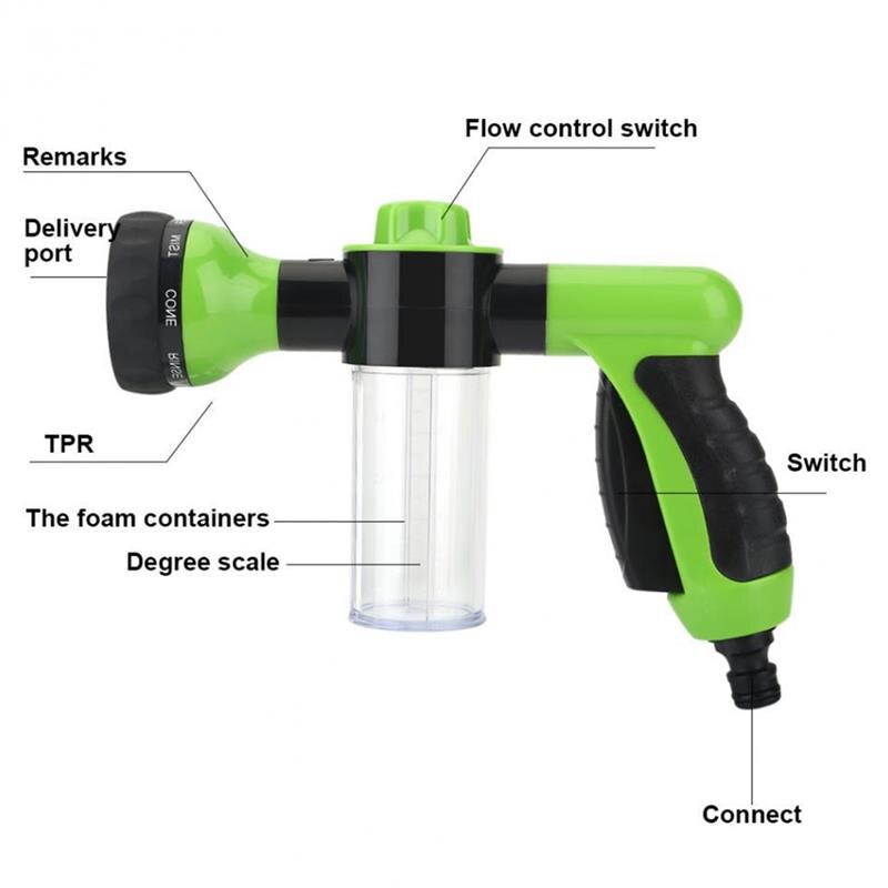 8-in-1 Pressure Hose Spray Gun | Ultimate Cleaning Tool