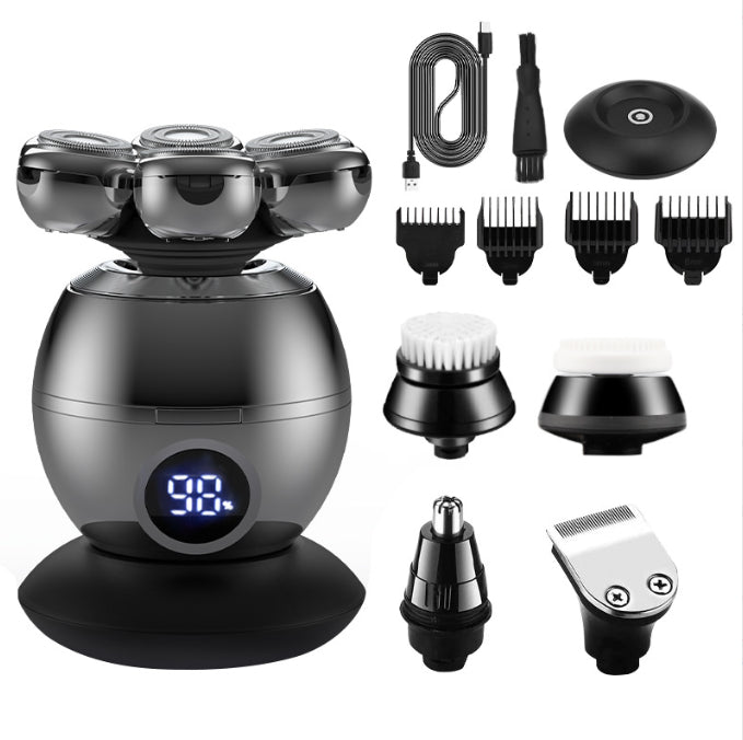 Versatile Men's Wet Dry Electric Shaver | Grooming Kit