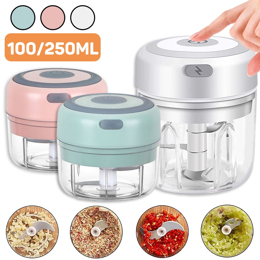 Mini Electric Garlic Chopper | Effortless Kitchen Tool