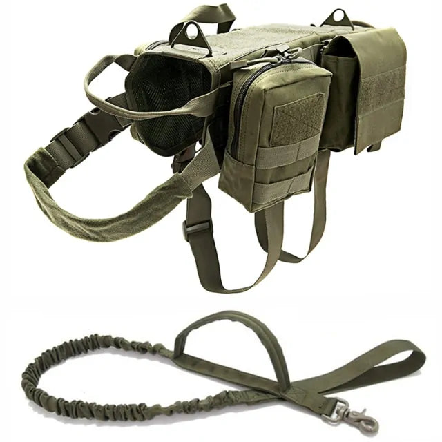 Tactical Military Dog Harness | Pet Accessories 