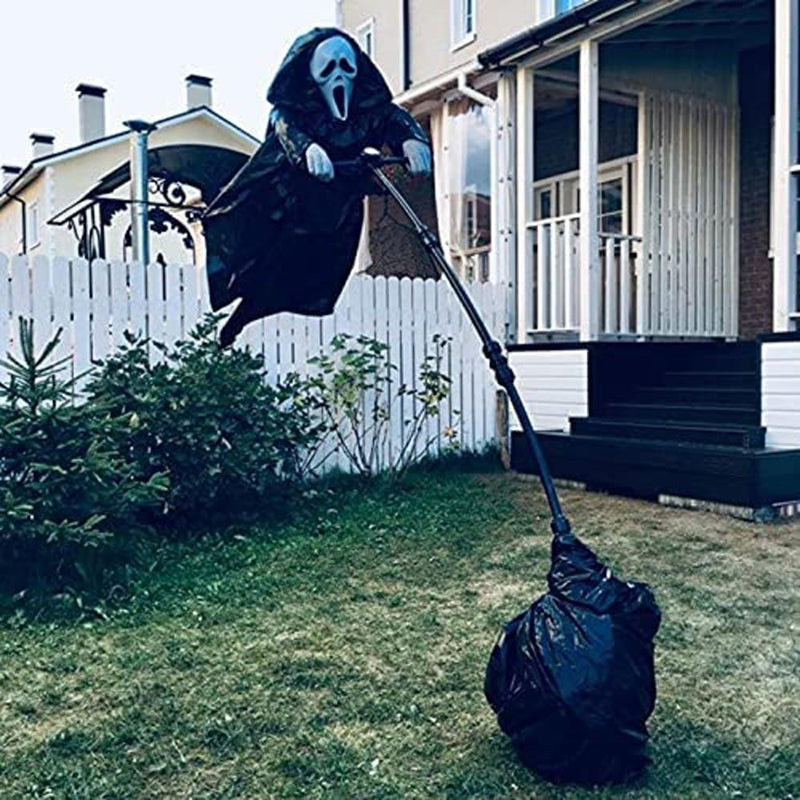 Ghostface Garden Scarecrow - Ultimate Pest Deterrent