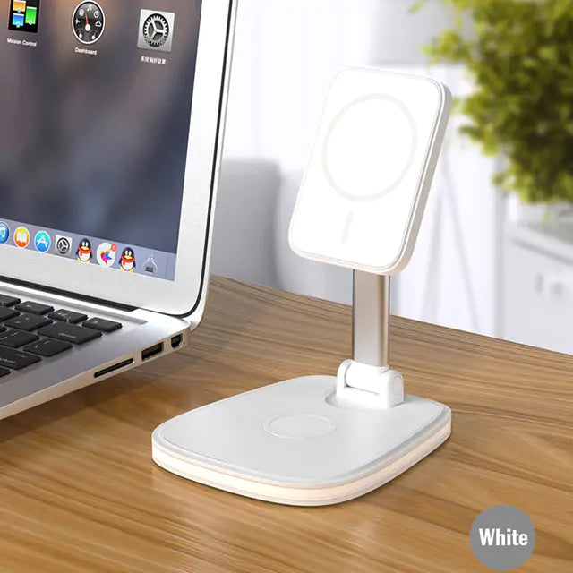 3in1 Magnetic Folding Wireless Charger - Compact