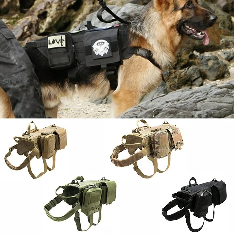 Tactical Military Dog Harness - Innovative Interventions