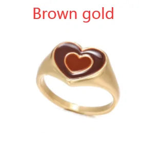 Unique Heart-Shaped Ring - Limited Edition