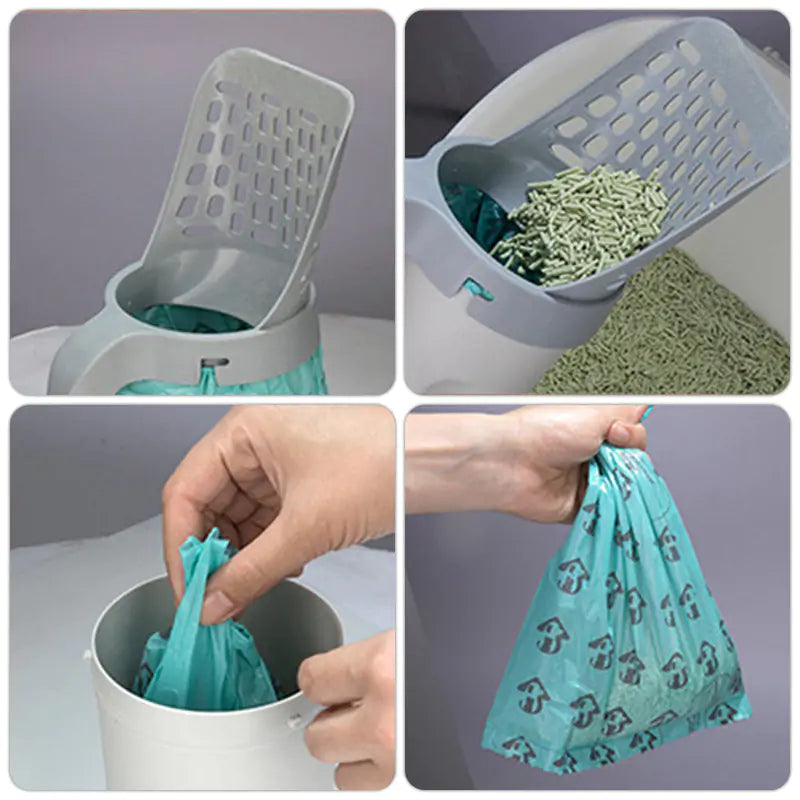 Easy-Clean Litter Scoop - Perfect for Any Cat Owner