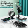 3in1 Magnetic Folding Wireless Charger - Compact