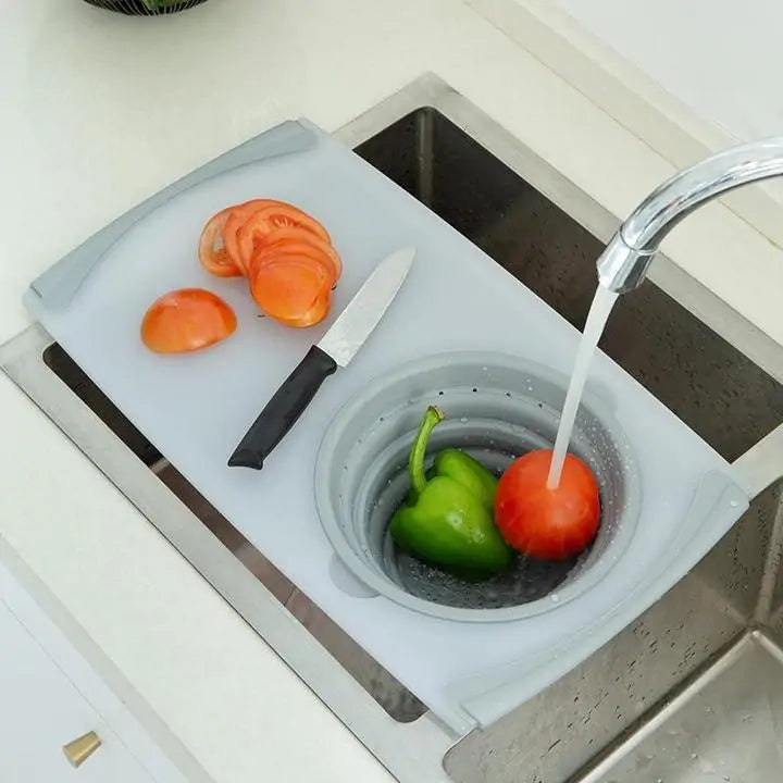 Durable Kitchen Plastic Chopping Board - Easy to Clean