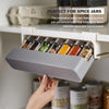 Organize Your Kitchen with Self-Adhesive Spice Organizer