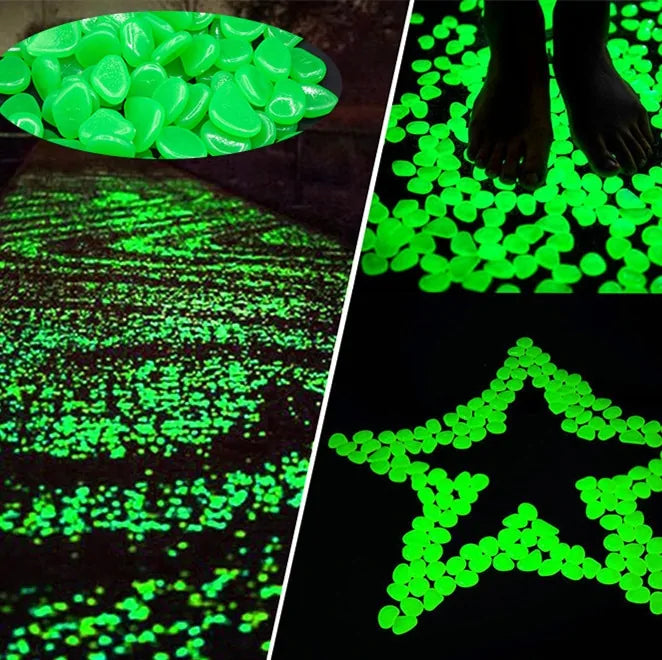 Glow in the Dark Garden Pebbles - Innovative Interventions