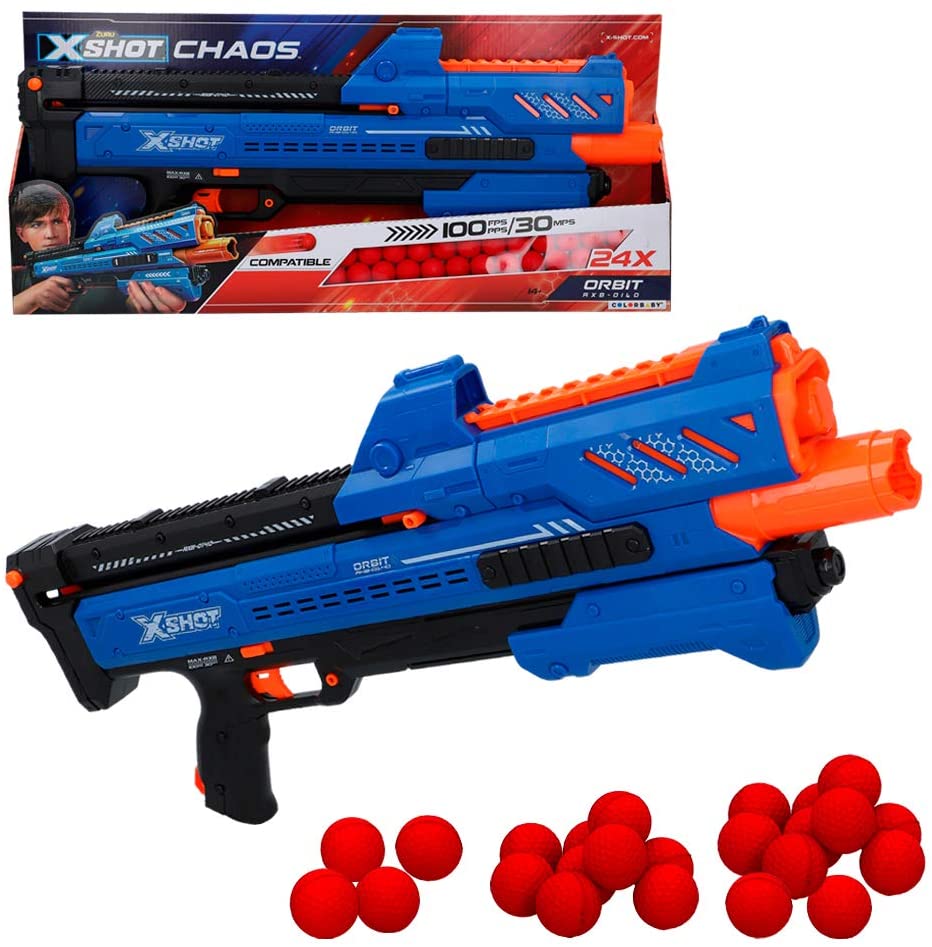 50X Toy Gun Set - Nerf Bullets & Paintball Fun for Kids