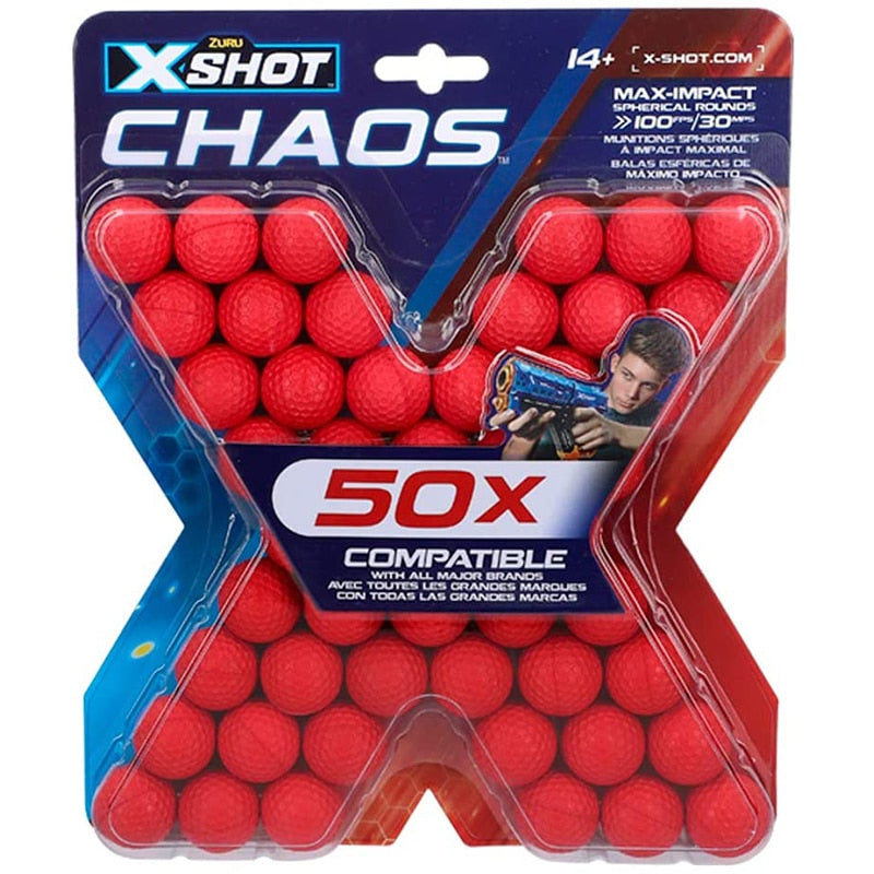 50X Toy Gun Set - Nerf Bullets & Paintball Fun for Kids