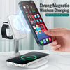 3in1 Magnetic Folding Wireless Charger - Compact