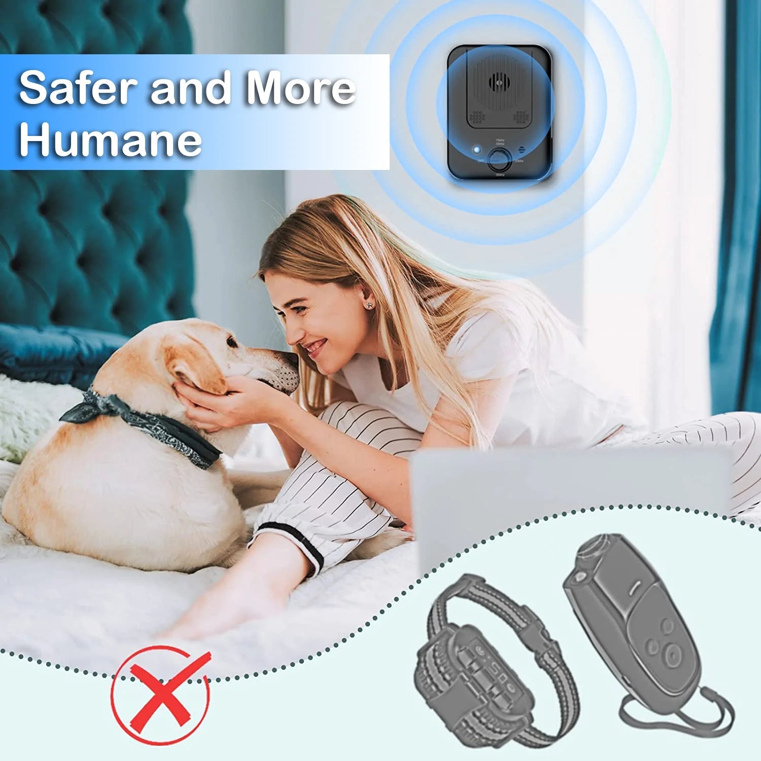 Ultrasonic Bark Control // dog barking control device