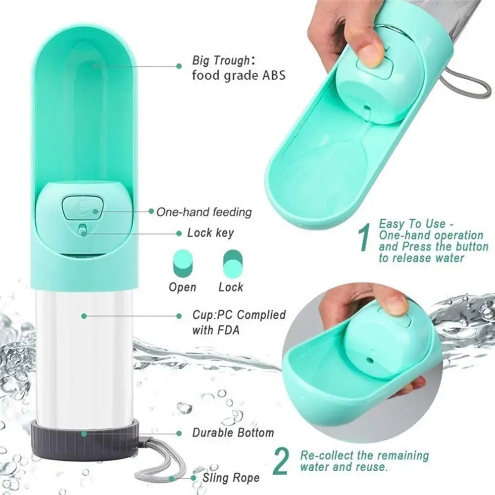 Portable Dog Drinker Bottle | Hydrate Your Pooch on the Go 