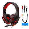 High-Quality Wired Gamer Headset with LED Lights