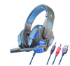 High-Quality Wired Gamer Headset with LED Lights