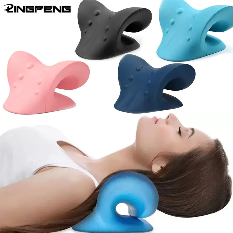 Neck Shoulder Stretcher Pillow - Relieve Tension 